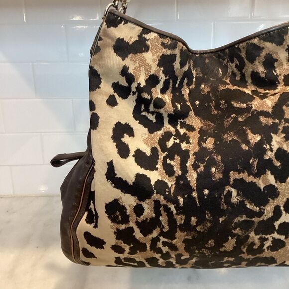 Coach Madison Ocelot Animal Print Phoebe Shoulder Bag - Picture 2 of 15